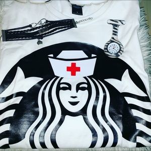Nurse Starbucks Shirt